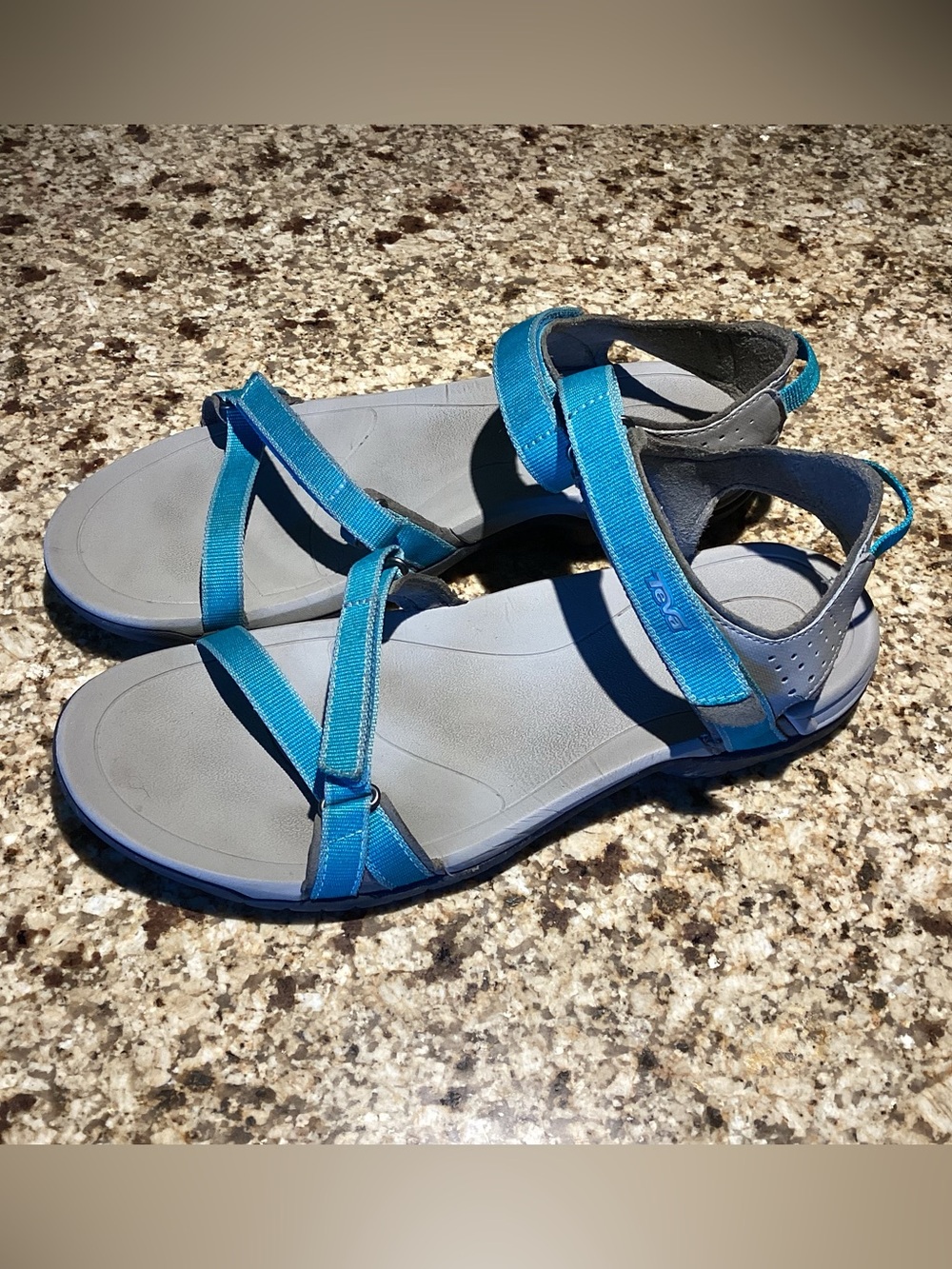 Teva Lake Teal Blue Vera Sport Hiking Sandals